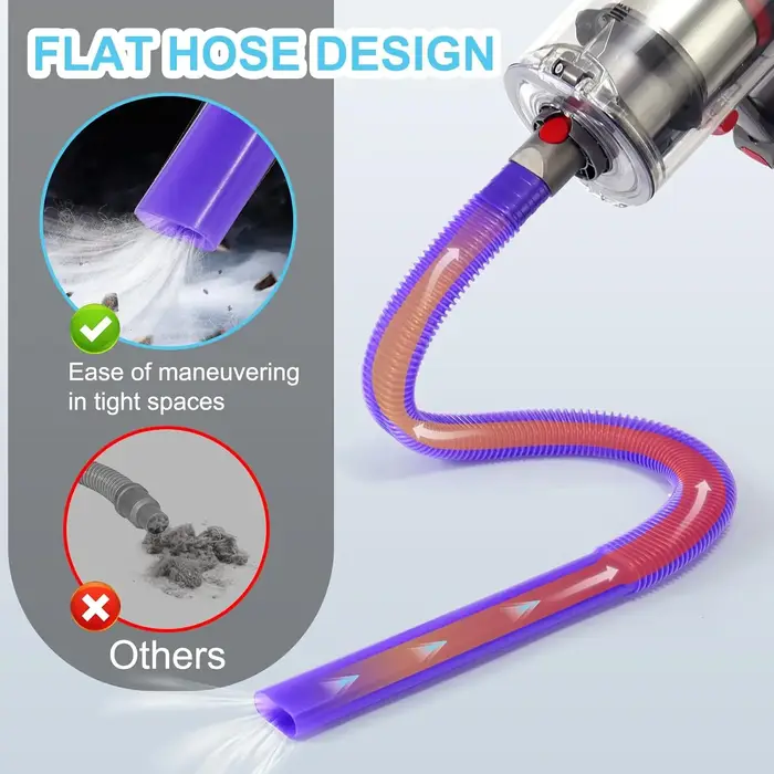 Tuyau d'aspirateur sans fil pour Dyson V7
