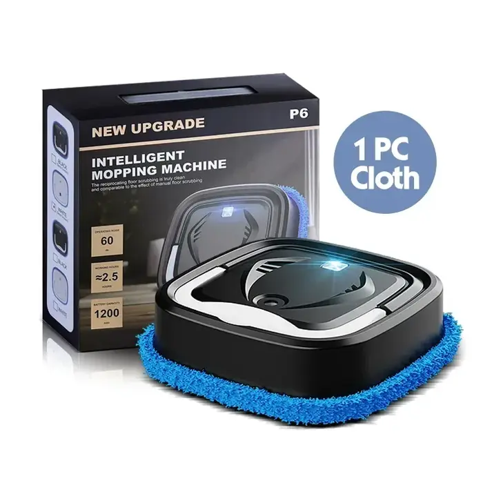 Aspirateur Robot Intelligent 2000Pa, vadrouille à forte aspiration, cartographie intelligente, Anti-emmêlement des cheveux, pour tapis de sol dur, poils d'animaux