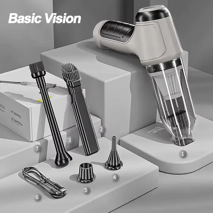 95000Pa 3 en 1 aspirateur sans fil de voiture 120W soufflable sans fil appareil ménager aspirateur m