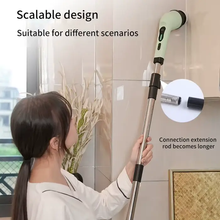 Brosse de nettoyage électrique 9 en 1