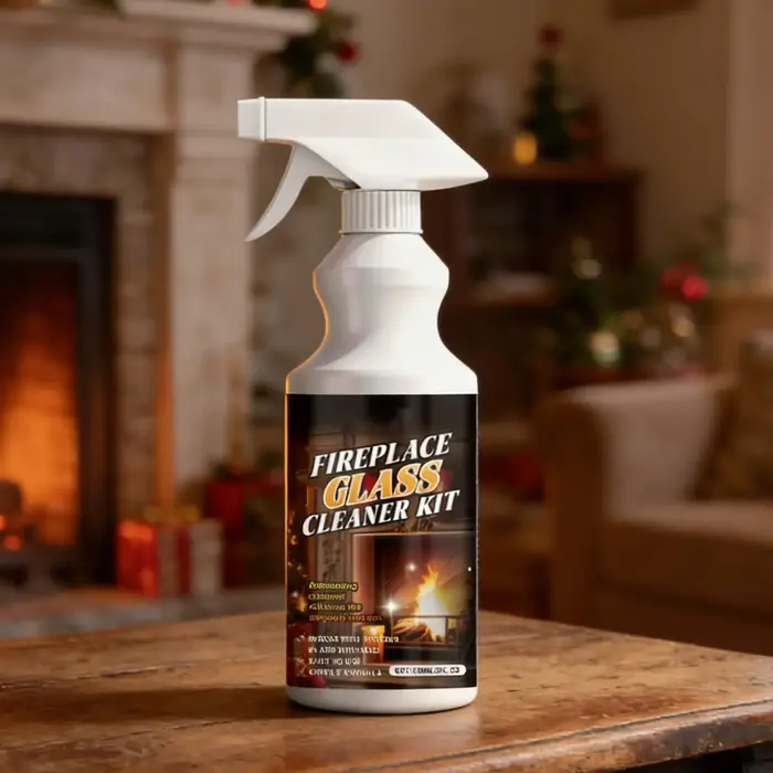 Nettoyant pour vitres de cheminée, Agent de nettoyage robuste, nettoyeur de foyer pour verre de chem
