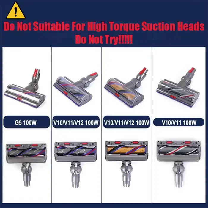 Barre de rouleau pour aspirateur sans fil Dyson V6 V8 V10 V11