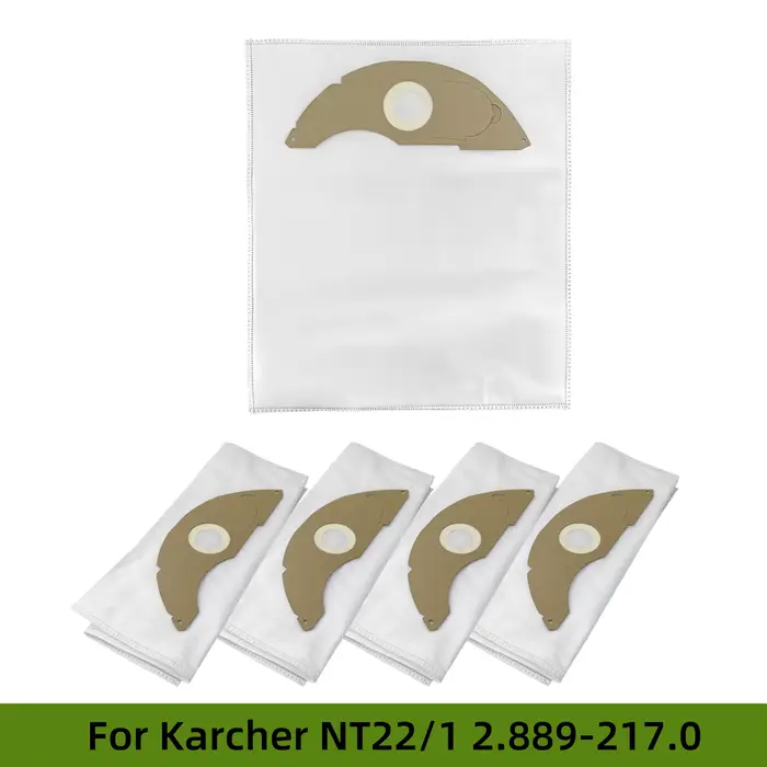 Sac de rechange pour aspirateur Kärcher NT 22/1 NT22/1AP - Ensemble de sacs accessoires