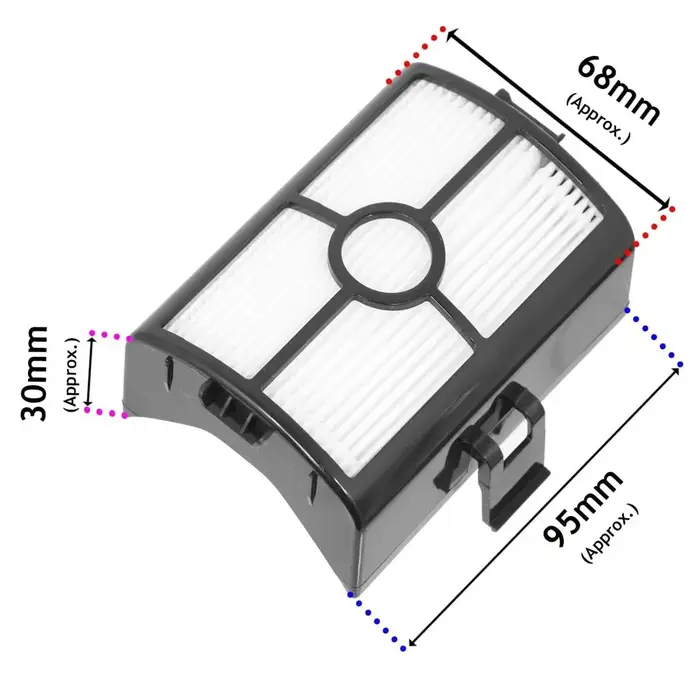 Filtre à vide pour nettoyage ménager Shark HZ500 HZ500UK HZ500UKT