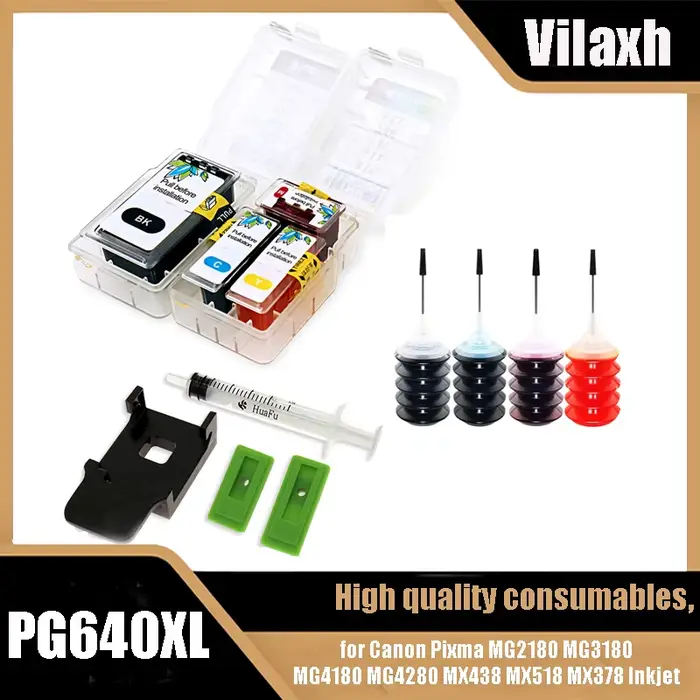 Vilaxh PG-640 CL-641 Smart Cartouche Recharge Pour IL ical640