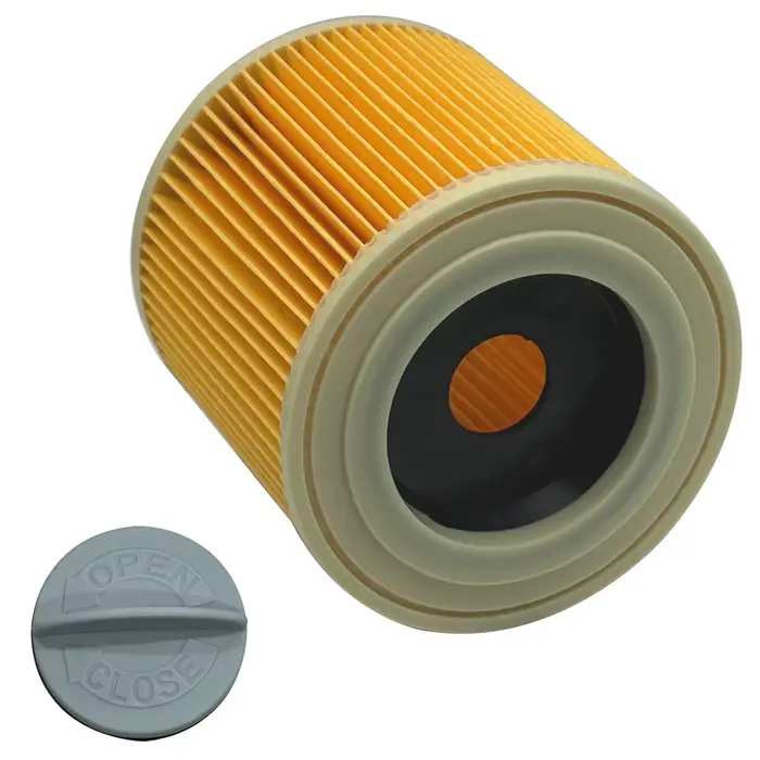 Paquet de 1/2 filtre de remplacement 6.414-552.0 – Compatible avec les aspirateurs Karcher WD1/WD2/WD3