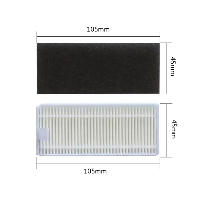 Kit d'accessoires pour aspirateur robot Lefant M200, M201, M50l'autorisation, M520, M571, T700, U180, rouleau brosse latérale, filtre HEPA, vadrouilles