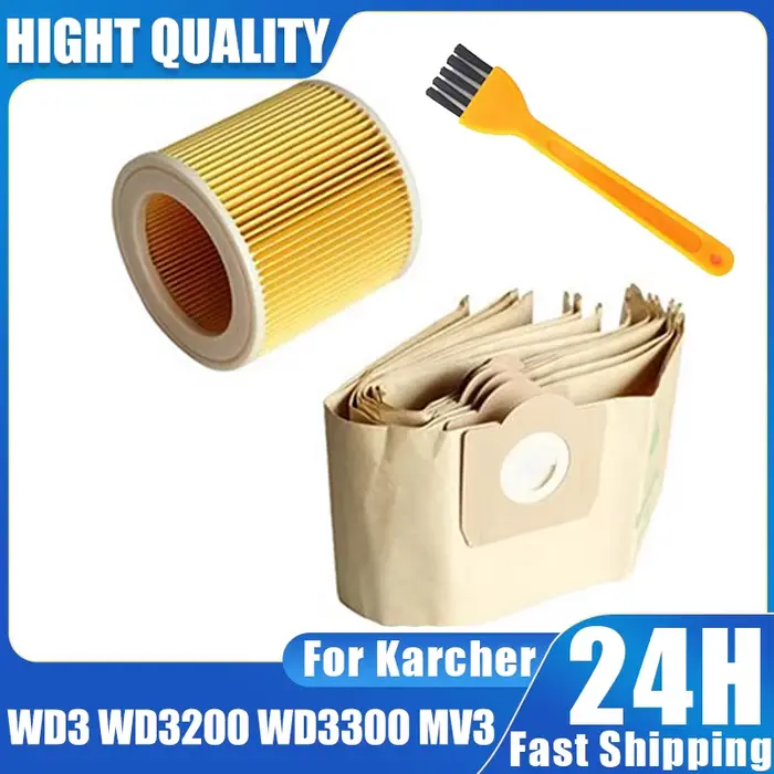 Sac à poussière filtre pour aspirateur Karcher
