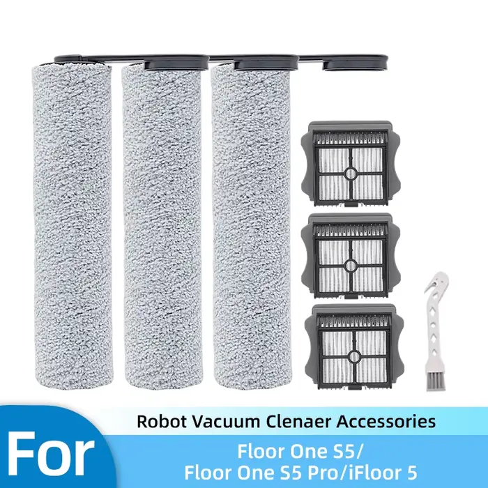 Brosse et filtres de remplacement pour aspirateur sans fil Tineco Floor ONE S5/S5 Pro