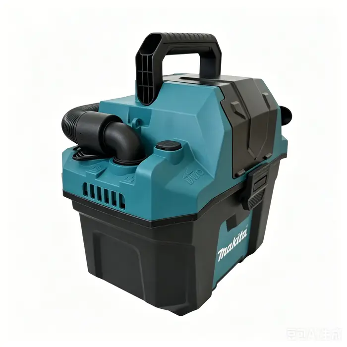 Aspirateur sans fil Makita, machine de nettoyage de sols, aspirateur eau et poussière pour la maison et l'atelier, alimentation Li-ion.