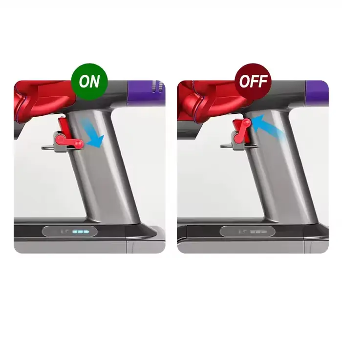 Bouton de commutation pour aspirateur Dyson V6