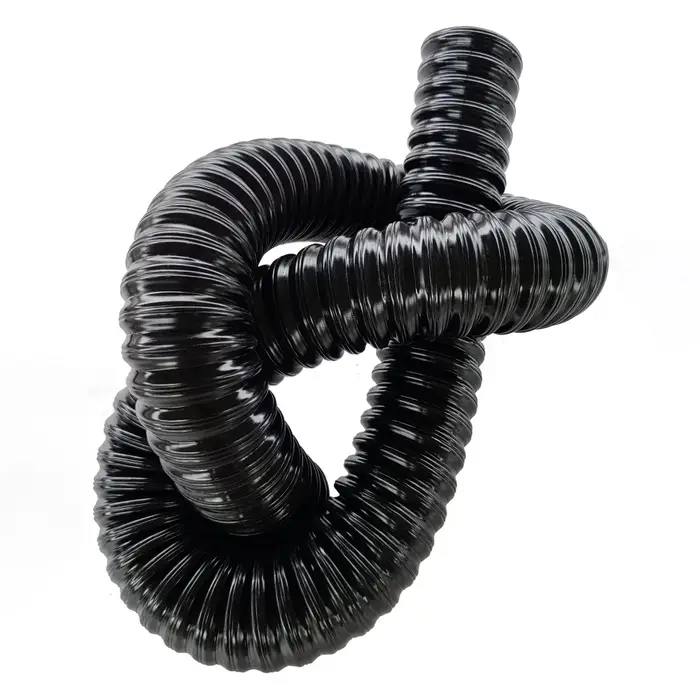 Tuyau en PU transparent pour aspiration de poussière, diamètre intérieur de 25 à 0.63mm, 1 à 5 mètres de long, épaisseur de 100mm