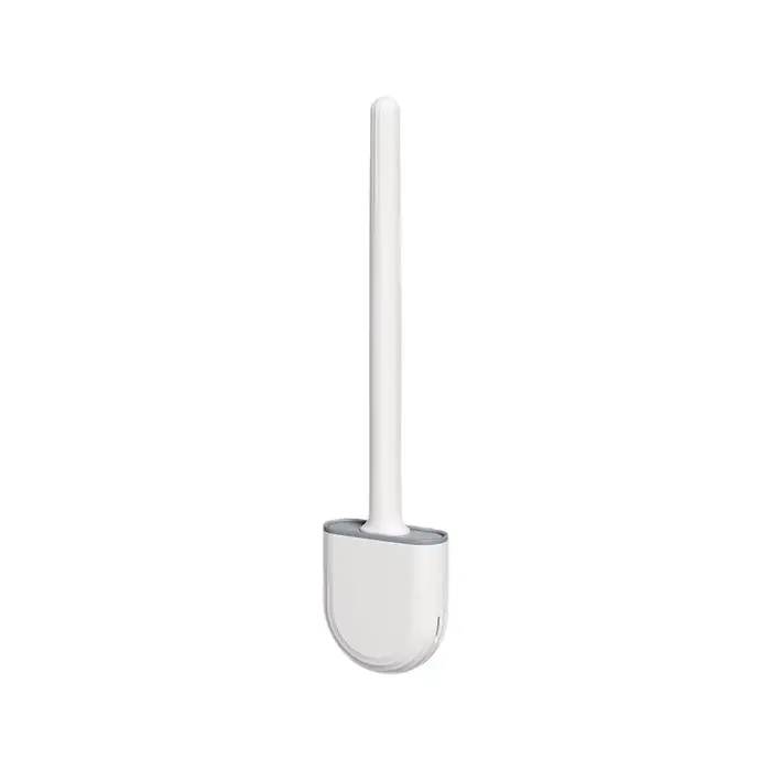 1 brosse de toilette à Long manche tenture murale, brosse de nettoyage en Silicone, Durable, facile