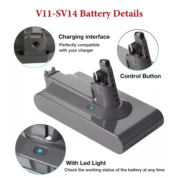 Batterie pour aspirateur sans fil Dyson V11 absolu Extra V11