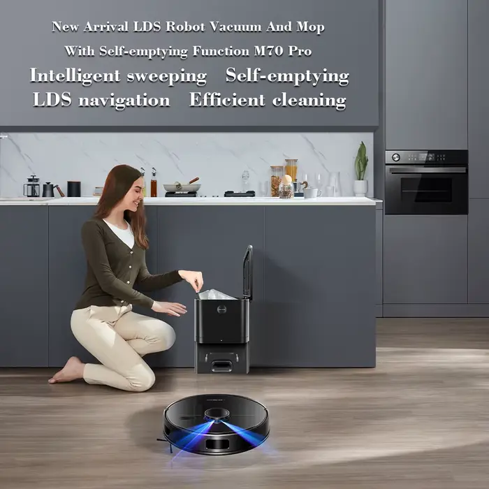 LDS robot aspirateur et mop combo Liectroux M70 Pro