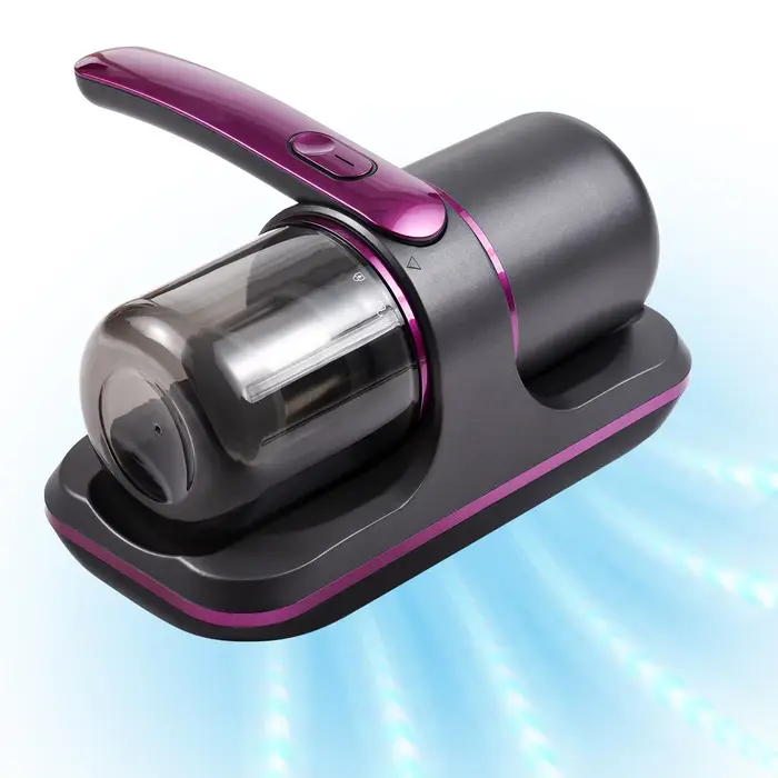 Aspirateur de matelas Compact 100W aspirateur de lit UV sans fil à main 8000Pa forte aspiration 2 vi