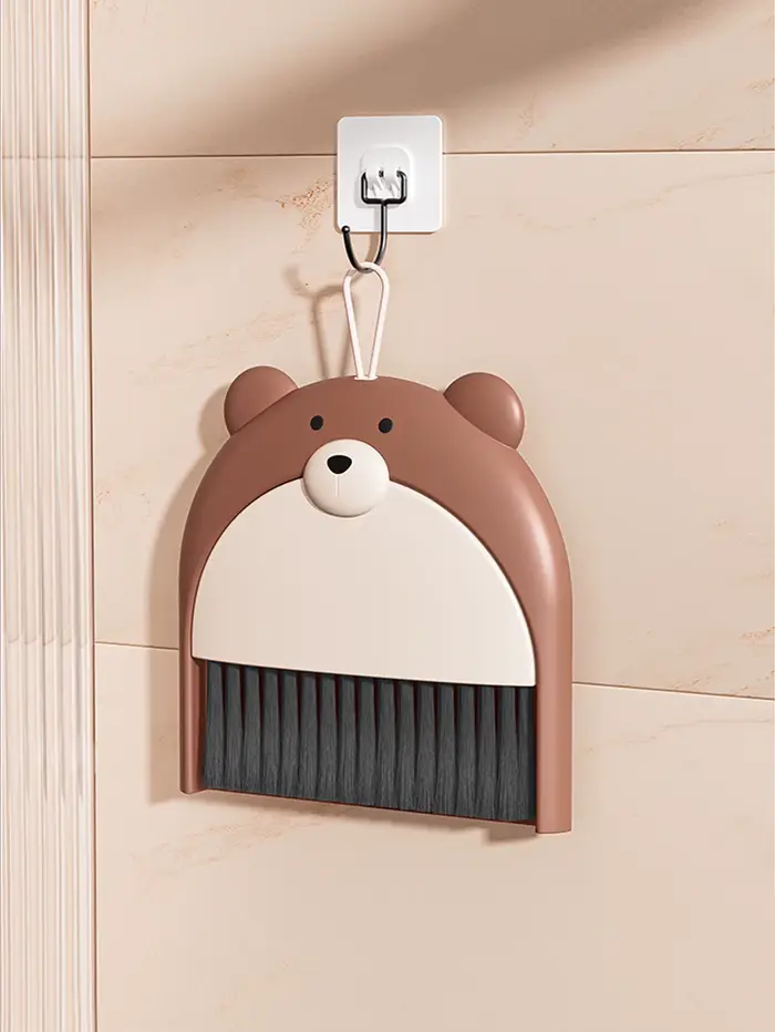 Petit balai pelle à poussière ensemble dessin animé ours en peluche ménage bureau