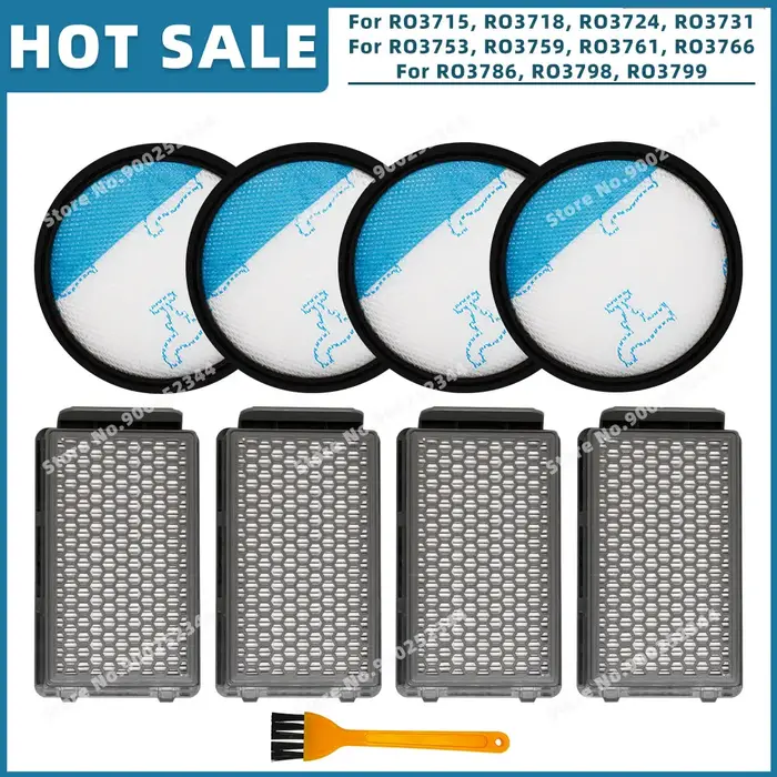 Filtre Hepa Compatible pour Rowenta Compact Power Cyclonic RO3718 RO3724 RO3731 RO3753 RO3786 RO3798