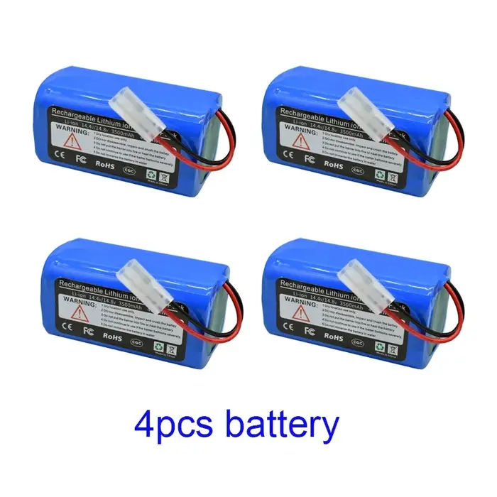 RT d'origine 14, 8 V 3500 mAh 900866 Batterie Li-ion pour aspirateur Robot Rowenta Tefal Explorer série 20 40 60