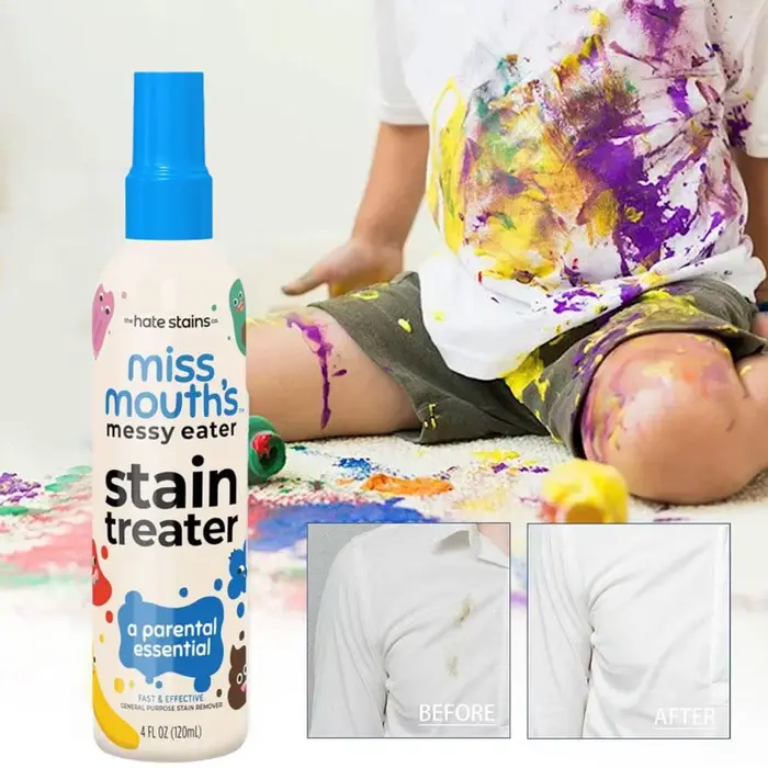 Spray dissolvant de taches pour tissu