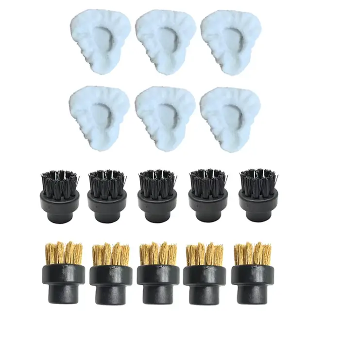 B64B-pour Dupray nettoyage à vapeur Triangle capot rond brosse Kit pour sols durs, carrelage coulis