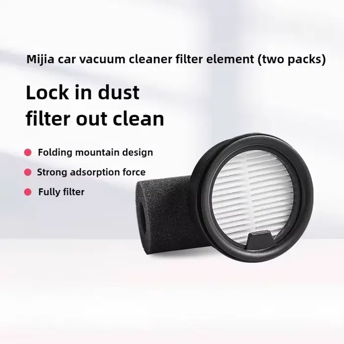 Filtre d'origine pour aspirateur de voiture Xiaomi Mijia