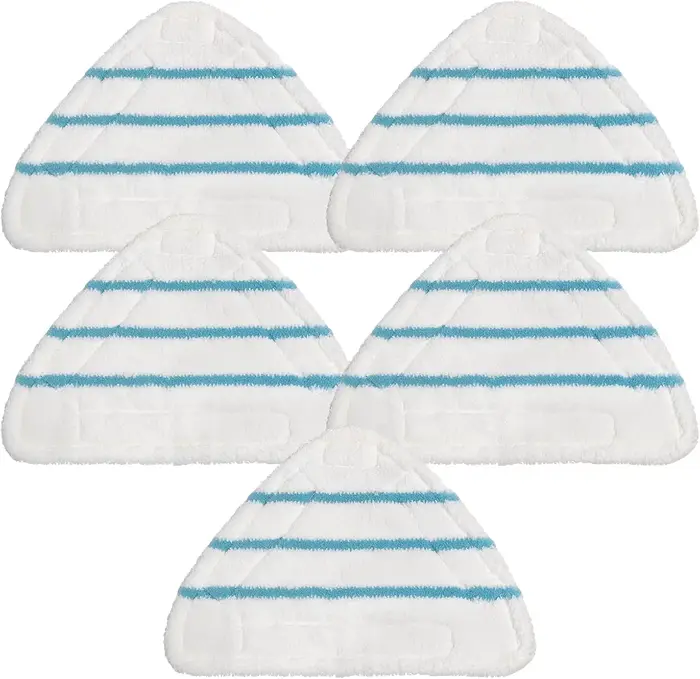 Housses en Microfibre Balai Vapeur Steam Accessoire Chiffons universel Triangle lavable pour Nettoyeur