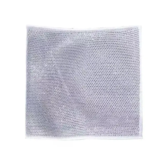 Chiffon à vaisselle en fil métallique