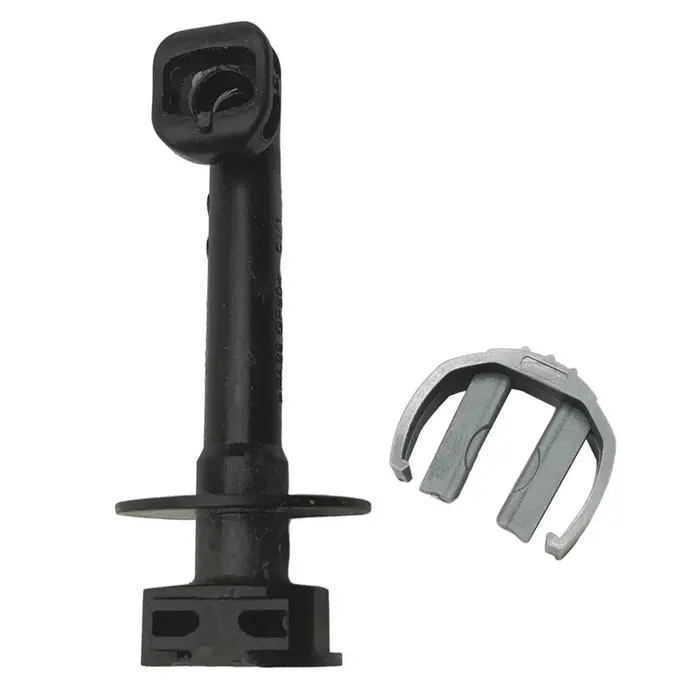 Tuyau de sortie coudé avec pince pour nettoyeur haute pression Karcher 4.064-069.3 HD4 K4