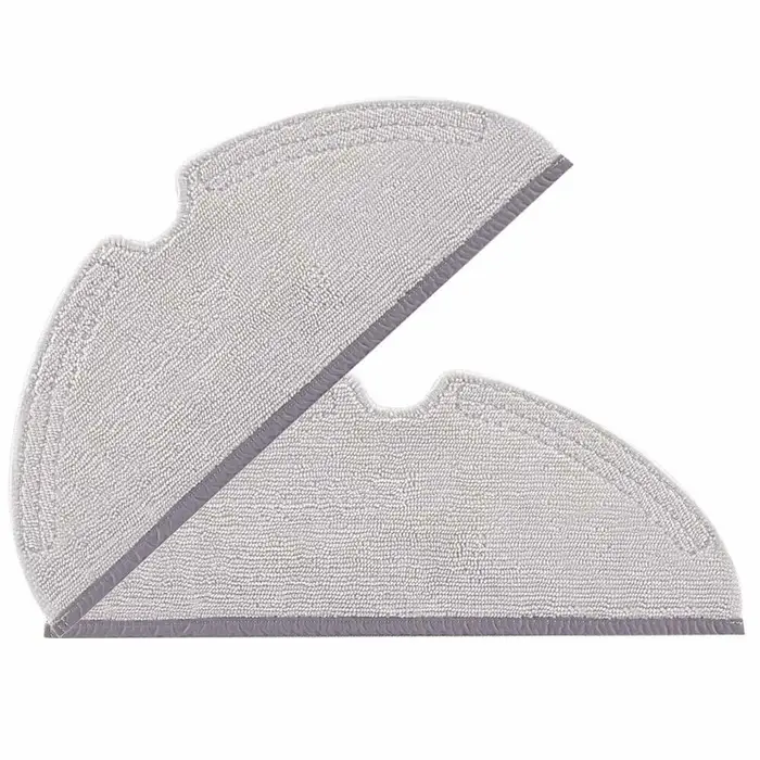 Accessoires Roborock d'origine chiffon de vadrouille * 2 pour Q8 Max Seies, série Q5 Pro, série Q7,