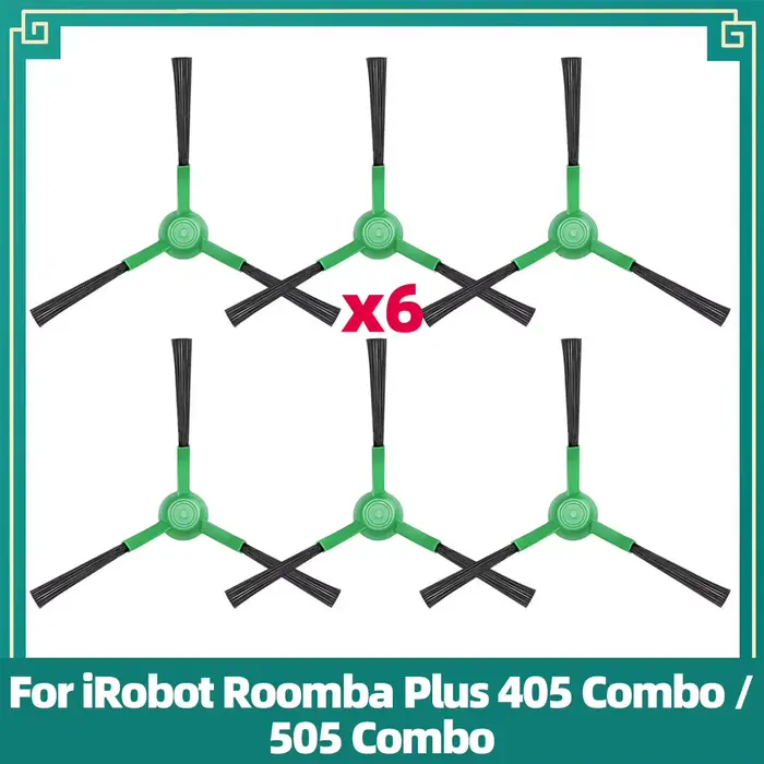 Compatible avec iRobot Roomba Plus 405 / 505 / 507 Combo Kits de remplacement pour aspirateur Bross