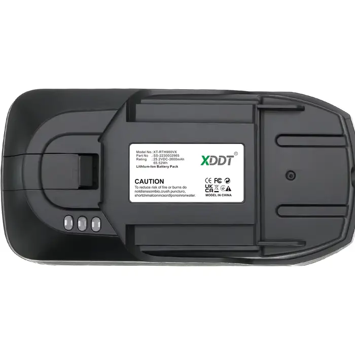 Batterie d'aspirateur 2600mAh pour Rowenta RH 9898 WO 4Q0