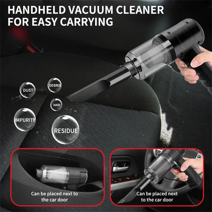 Aspirateur portatif de petite taille à usage multiple pour voitures et ménages Pompe compacte pour u