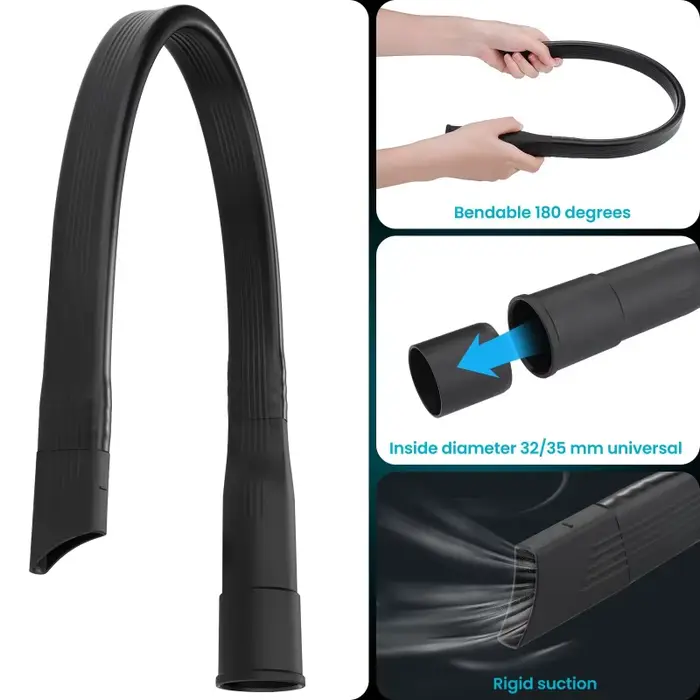 Suceur plat Long avec adaptateur de tuyau 35mm à 32mm