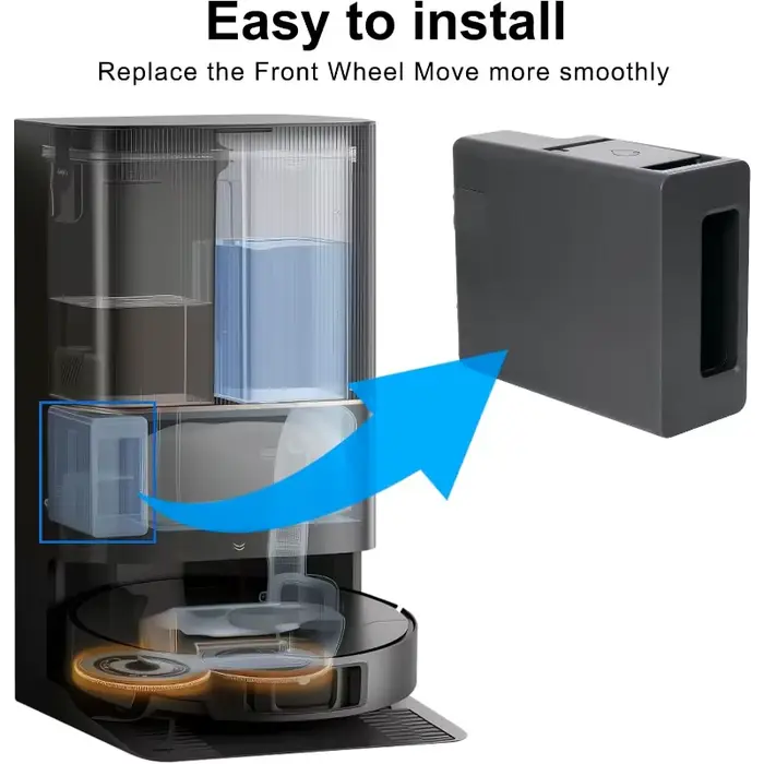 Réservoir de détergent automatique pour aspirateur Dreame X30 X40 L40 L10s Gen 2 3 Mova E40 P50 Pro