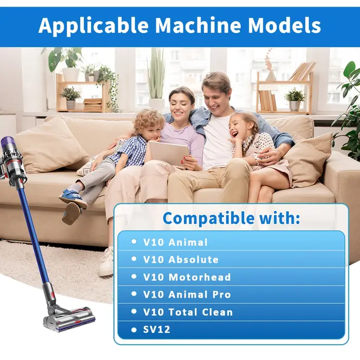 Pièces de rechange pour filtre HEPA pour aspirateur sans fil Dyson V10 SV12