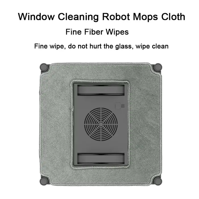 Chiffon de nettoyage pour robot lave-vitres 24x24cm
