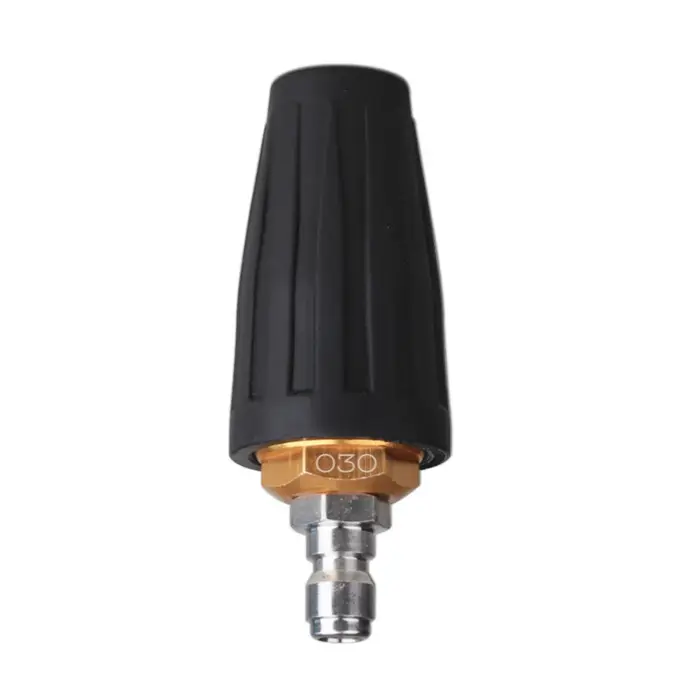 Buse turbo pour nettoyeur haute pression 360° ° Rotatif avec connecteur rapide 1/4'' et valve en céramique 3600 PSI 025