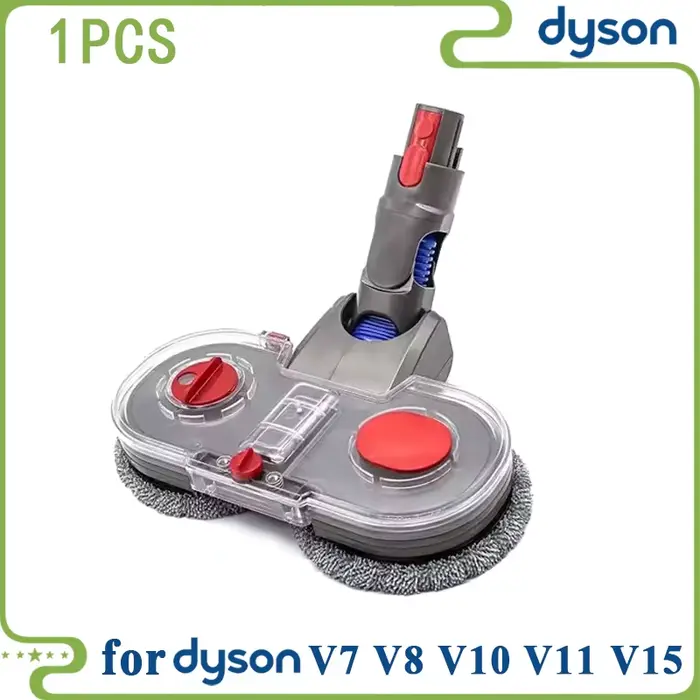 Tête de vadrouille électrique pour aspirateur Dyson V7 V8 V10 V11 V15, avec réservoir d'eau, accesso