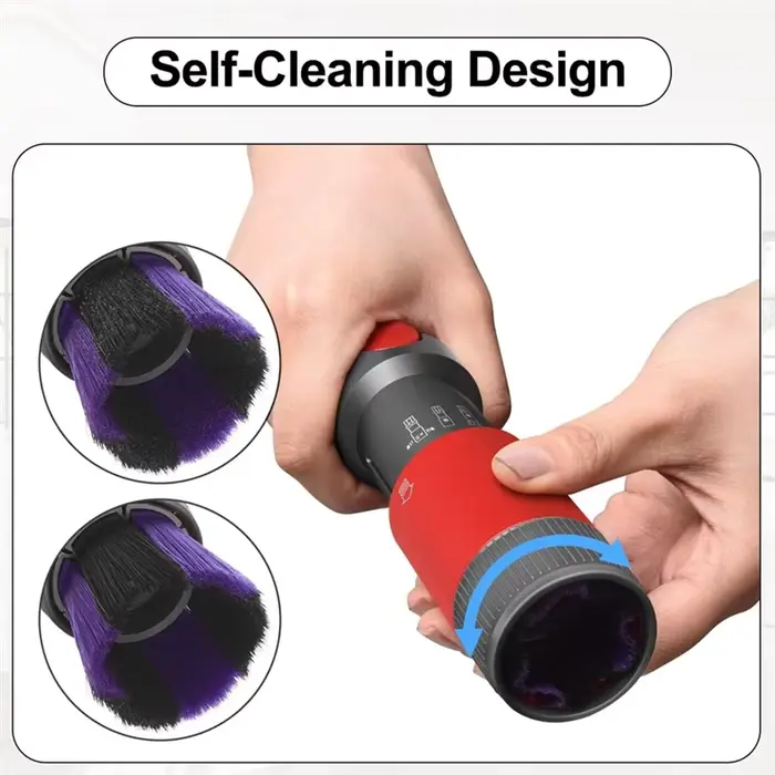 ABJN-aspirateur brosse à poussière sans trace poussière brosse d'élimination des poils souples 35Mm 