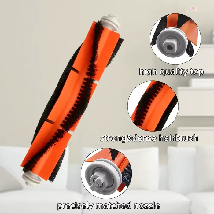 Pour Xiaomi Mi Robot aspirateur-vadrouille Mijia 1C / 1T / 2C STYTJ01ZHM STYTJ02ZHM STYTJ03ZHM Dreame F9 brosse latérale principale filtre Hepa vadrouille chiffon
