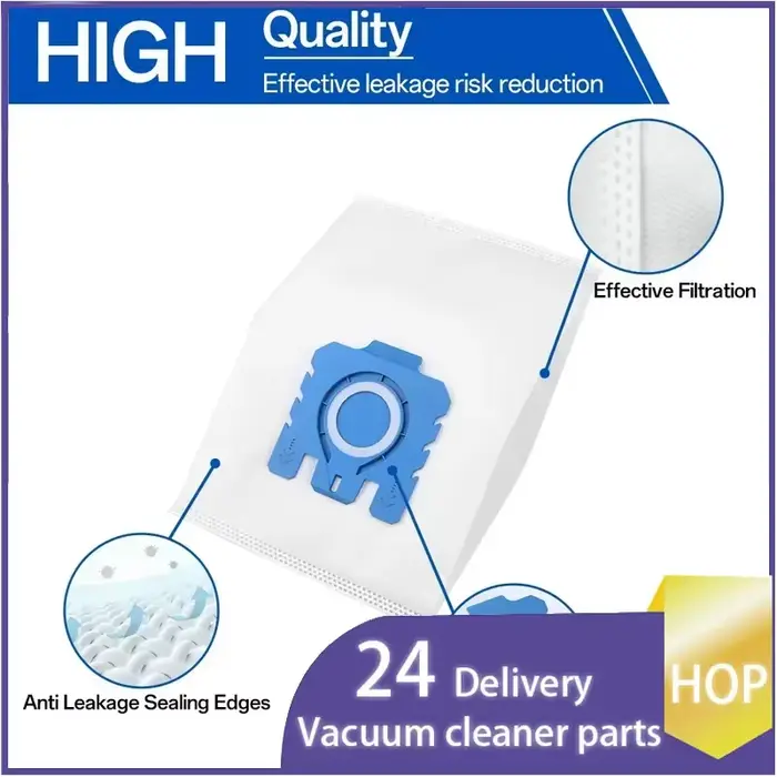 Sacs de remplacement 3D Airclean pour aspirateurs Miele GN Classic C1 Complete C1 C2 C3 S227 S240 S270 S400 S2 S5 S8