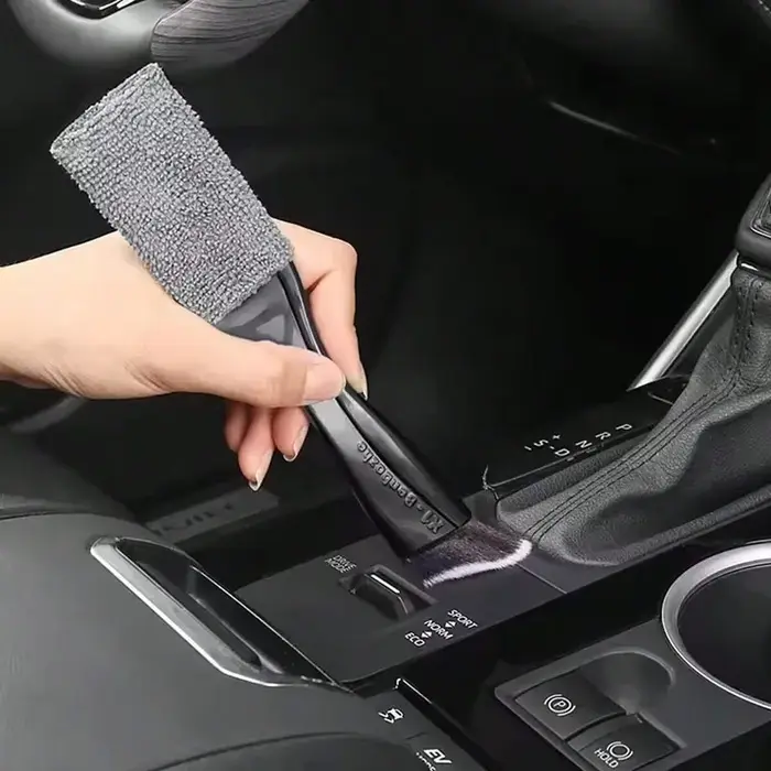 1 brosse de nettoyage intérieur de voiture, brosse de nettoyage de voiture multifonction brosse de d