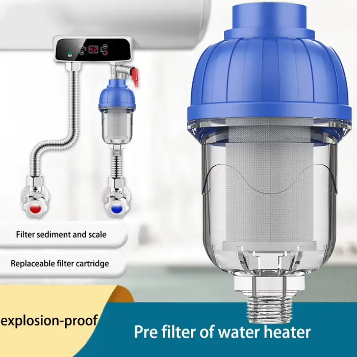 Filtre anti-calcaire en maille d'acier inoxydable pour la prévention des dépôts de calcaire