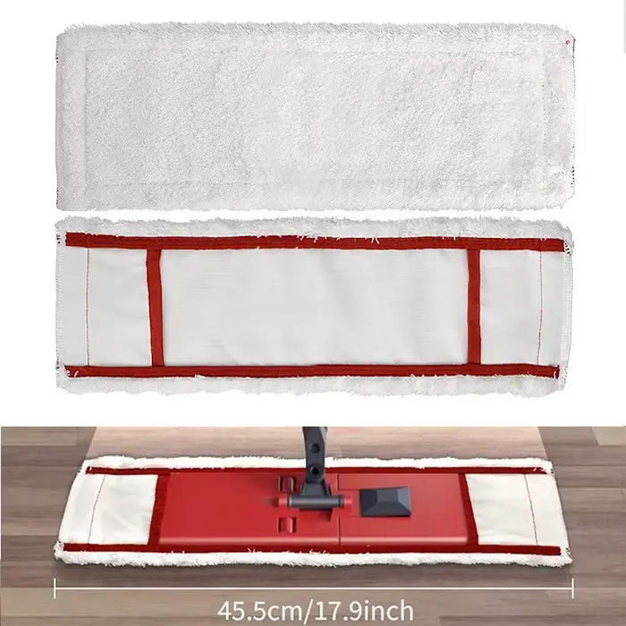 Vileda-Serpillière plate en microcarence lavable et réutilisable
