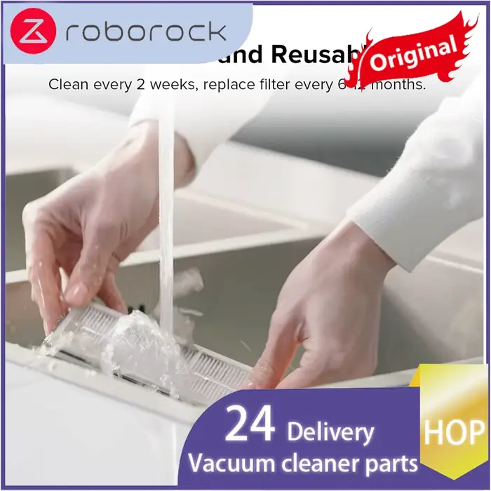 Robots aspirateurs Roborock S8 Pro Ultra/S8+/S8 avec filtre lavable pour S7 Max Ultra/S7/S7+/S7 MaxV Plus/S7MaxV Ultra
