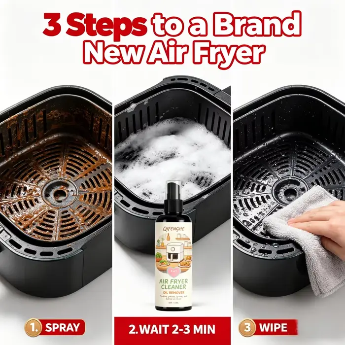 Nettoyant pour friteuse à air QIFENGHE 110ML 2-en-1