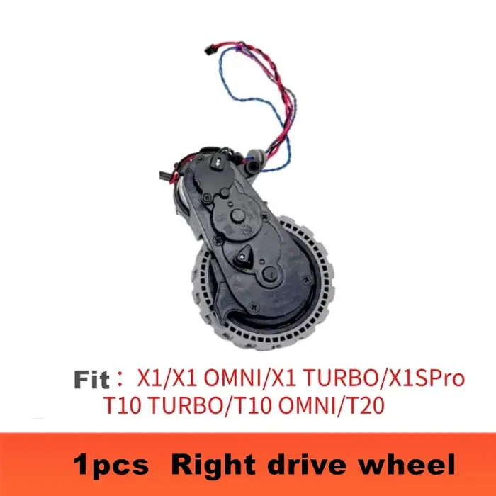 Roue d'origine pour aspirateur Robot ECOVACS DEEBOT OZMO X1 Omni/T10 Turbo/T20/X2 Omni