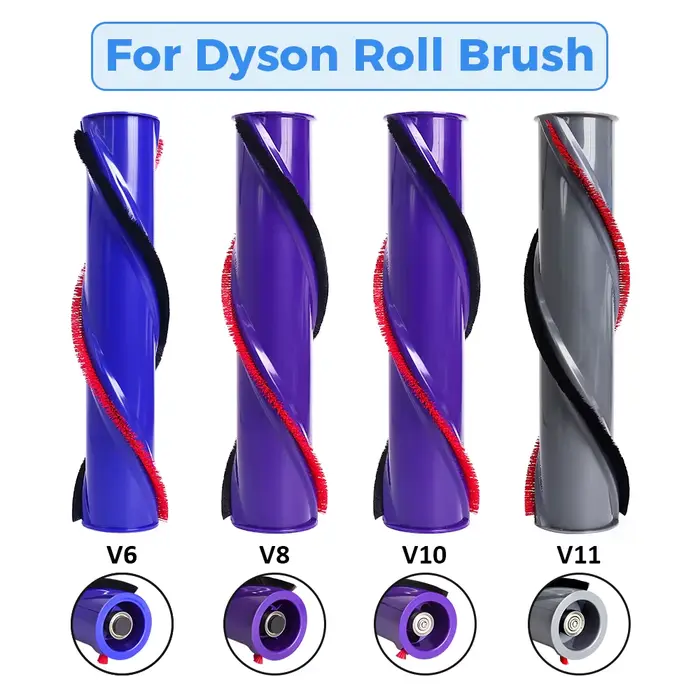 Accessoires pour aspirateur Dyson V6 V7 V8 V10 V11 V12 V15 : brosse à rouleau souple
