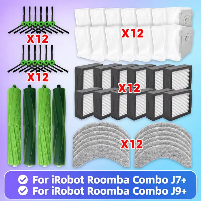 Compatible avec ( iRobot Roomba COMBO J7+